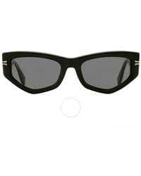 Marc Jacobs - Grey Cat Eye Sunglasses Mj 1028/s 0807/ir 54 - Lyst