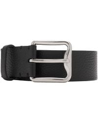 Burberry - B Buckle Shield Leather Belt - Lyst