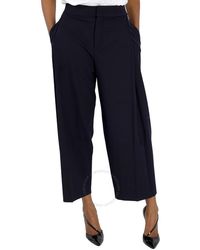 Chloé - Cropped Carrot Trousers - Lyst