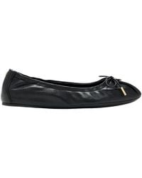Ferragamo - Bow Detail Elasticated Ballet Flats - Lyst