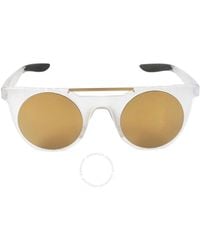 Nike - Gold Round Sunglasses Bandit Rise X Kfb M Cw6580 913 45 - Lyst