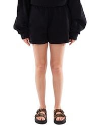 ROTATE BIRGER CHRISTENSEN - Ladies Logo-Print Elastic-Waist Shorts - Lyst