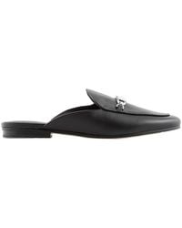 Michael Kors - Tiffanie Leather Flat Mules, Brand Us - Lyst