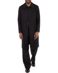 Burberry - X Minecraft Monogram Motif Cotton Gabardine Car Coat, Brand Size 50 Us - Lyst