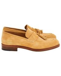 Ferragamo - Duca Suede Tassel Loafers - Lyst