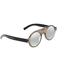 Dior Grey Silver Ar Aviator Sunglasses Fraction2 03y5 0t 47 - Metallic