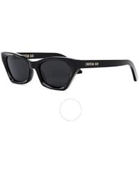 Dior - Grey Cat Eye Sunglasses Midnight B1i Cd40091i 01a 53 - Lyst