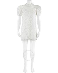 Marc Jacobs - Floral Lace Mini Dress - Lyst