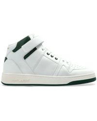 Saint Laurent - Lax High-Top Sneakers, Brand Size 45 Us - Lyst