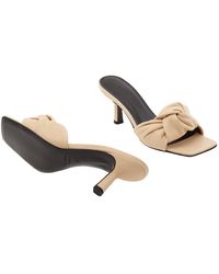 BY FAR - Lana Knot-detailed Mules - Lyst
