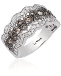 Le Vian - Ladies Chocolate Diamond Bands Rings Set - Lyst