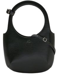 Courreges - Calfskin Leather Shoulder Bag - Lyst