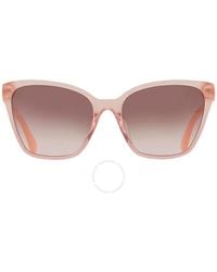 Kate Spade - Brown Pink Gradient Butterfly Sunglasses Amiyah/g/s 0733/m2 56 - Lyst