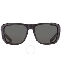Costa Del Mar - King Tide 6 Grey Polarized Glass Wrap Sunglasses 6s9112 911204 58 - Lyst