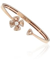 BVLGARI - Fiorever 18Kt Rose Bracelet, Size, M - Lyst
