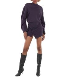 The Attico - Ivory Mini Sweater Dress - Lyst