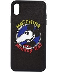 Moschino - Ladies Iphone Xs Max Mickey Rat Phone Case - Lyst