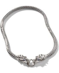 John Hardy - Legends Naga Double Dragon 7.5mm Necklace - Lyst