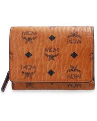 MCM - Ladies Trifold Wallet - Lyst
