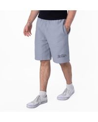 Burberry - Logo Cotton Shorts - Lyst
