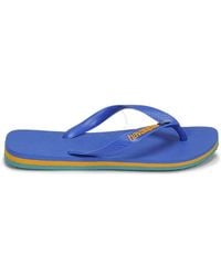 Havaianas - Brasil Layers Fc Flip Flops, Brand Size 37/38 Us - Lyst
