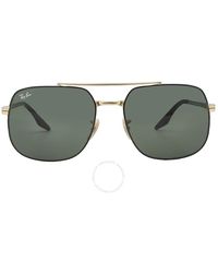 Ray-Ban - Green Square Sunglasses Rb3699 900031 59 - Lyst