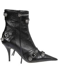 Balenciaga - Cagole 90 Booties, Brand Size 40 Us - Lyst