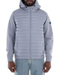 Save The Duck - Long Sleeve Logo-Patch Jacket - Lyst