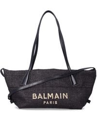 Balmain - Small Track Tote Bag - Lyst