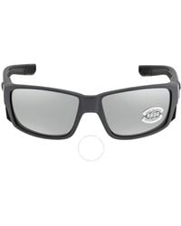 Costa Del Mar - Cta Del Mar Tuna Alley Pro Grey Silver Mirror Polarized Glass Sunglasses  910509 60 - Lyst