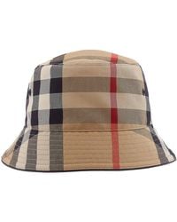 Burberry - Vintage Check Bucket Hat - Lyst