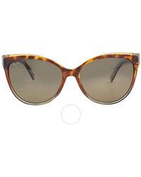 Maui Jim - Olu Olu Hcl Bronze Butterfly Sunglasses Hs537-10a 57 - Lyst