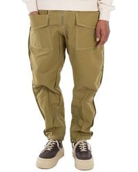 Isabel Marant - Khaki Tilseno Cotton Carrot Pants - Lyst