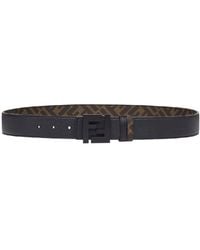 Fendi - Reversible Leather Belt - Lyst