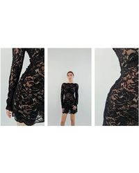 Rabanne - Ladies Mini Lace Dress, Brand Size 34 (Us - Lyst