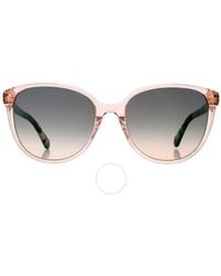 Kate Spade - Grey Shaded Pink Square Sunglasses Vienne/g/s 035j/ff 54 - Lyst