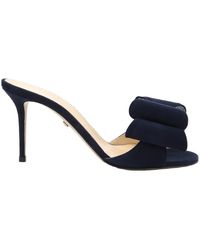Mach & Mach - Le Cadeau Suede Mules - Lyst