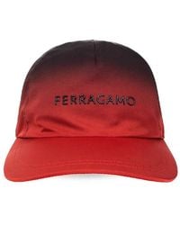 Ferragamo - Logo-Applique Baseball Hat - Lyst