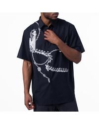 Burberry - Knight Hardware Cotton Shirt - Lyst