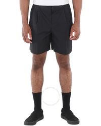 Burberry - Technical Cotton Tailored Shorts - Lyst
