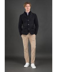 Moorer - Dark Quilted Jacket - Lyst