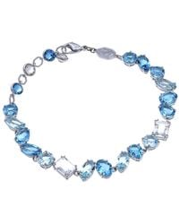 Swarovski - Gema Soft Bracelet Rhodium Shiny - Lyst