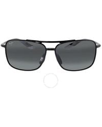 Maui Jim - Kaupo Gap Neutral Grey Navigator Sunglasses 437-02 61 - Lyst