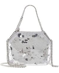 Stella McCartney - Falabella Oversized Sequin Mini Tote Bag - Lyst