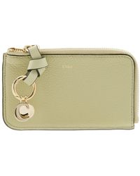 Chloé - Alphabet Leather Card Case - Lyst
