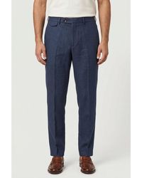 Brunello Cucinelli - Linen Tailored Trousers, Brand Size 52 (Us - Lyst