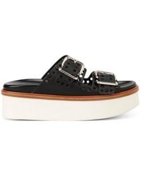 Tod's - Tod's 65Mm Leather Mules - Lyst