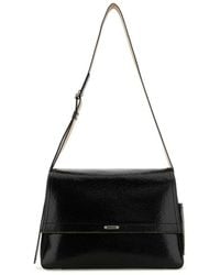 McQueen - Leather The Slouch Crossbody Bag - Lyst