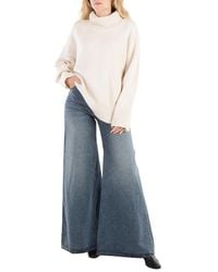 Chloé - Ladies Faded Denim Wide-Leg Jeans, Brand Size 38 (Us - Lyst