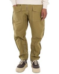 Isabel Marant - Khaki Tilseno Cotton Carrot Pants - Lyst